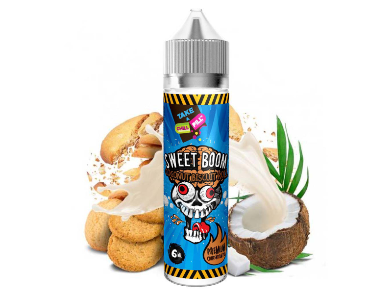Chill Pill Sweet Boom - Coconut Biscuit Roll 6ml