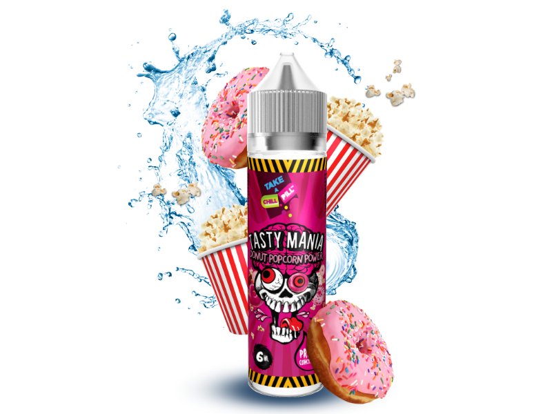 Chill Pill Tasty Mania - Donut Popcorn Power 6ml