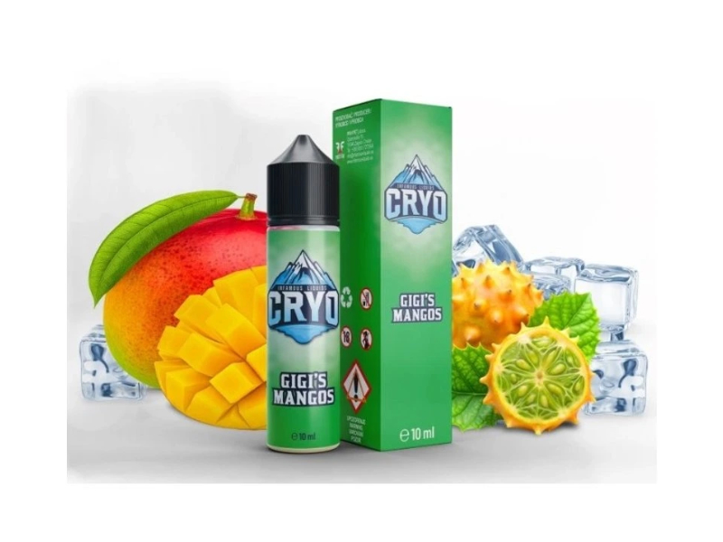 Infamous CRYO Gigis Mangos Shake & Vape 10ml