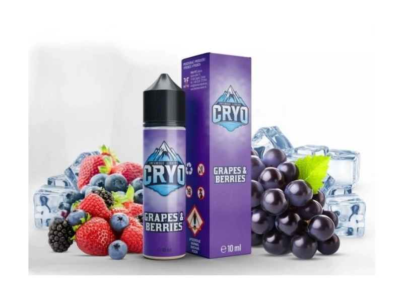 Infamous CRYO Grapes and Berries Shake & Vape 10ml