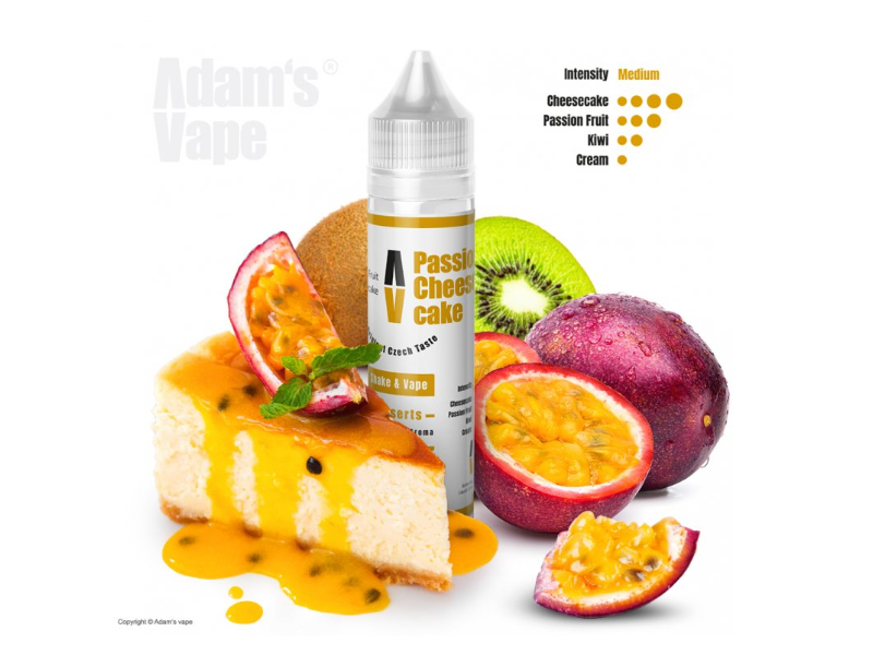 Příchuť Adams Vape S&V Passion Cheesecake 10ml