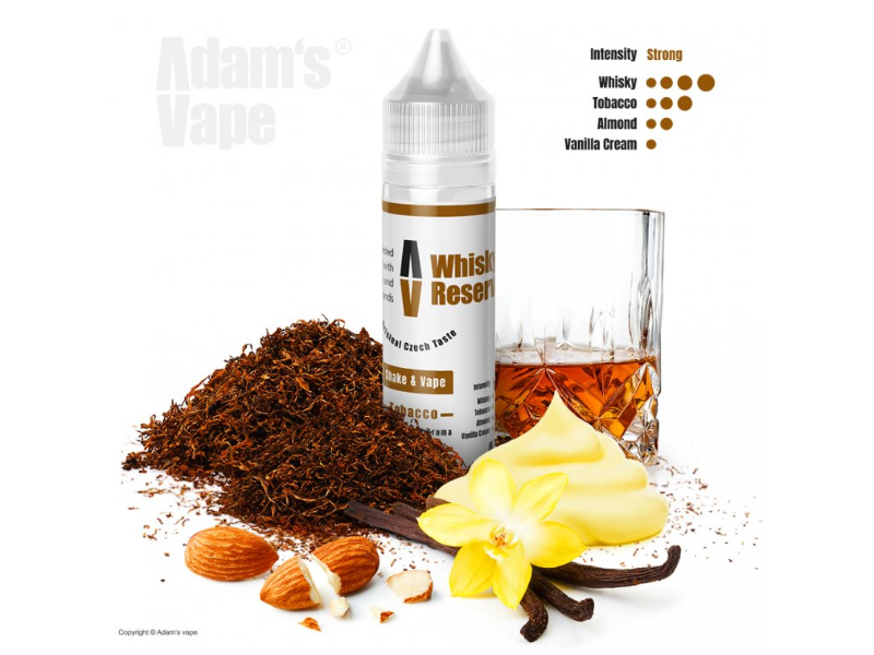 Příchuť Adams Vape S&V Whisky Reserve 10ml