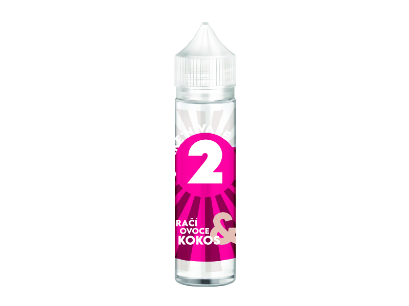 Příchuť Dvojka Dračí ovoce&Kokos Shake and Vape 10ml