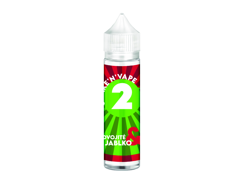 Příchuť Dvojka Dvojité jablko Shake and Vape 10ml
