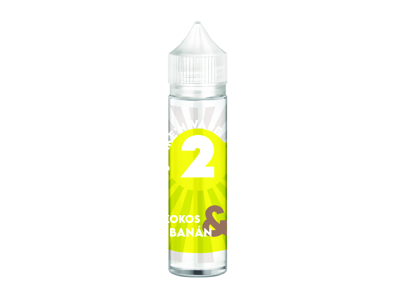 Příchuť Dvojka Kokos&Banán Shake and Vape 10ml