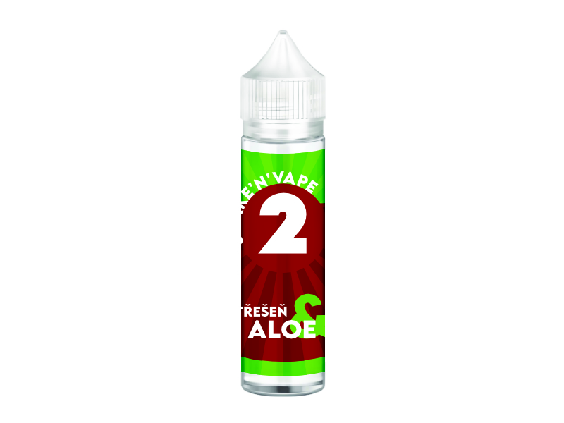 Příchuť Dvojka Třešeň&Aloe Shake and Vape 10ml