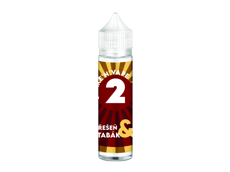 Příchuť Dvojka Třešeň&Tabák Shake and Vape 10ml