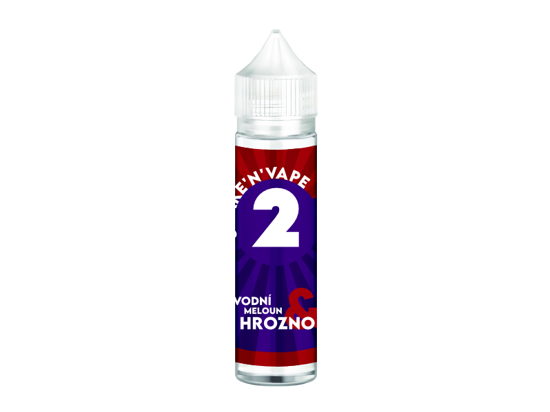 Příchuť Dvojka Vodní meloun&Hrozno Shake and Vape 10ml