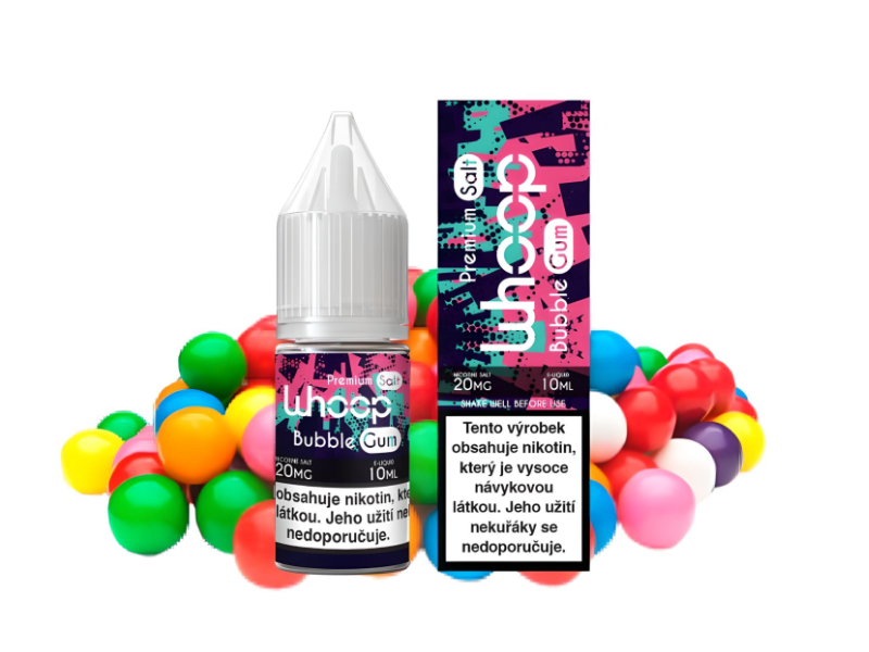 Liquid WHOOP SALT Bubble Gum 10ml 20mg