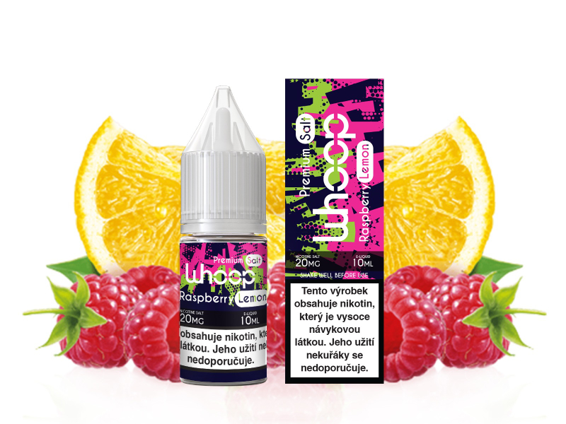 Liquid WHOOP SALT Raspberry Lemon 10ml 20mg
