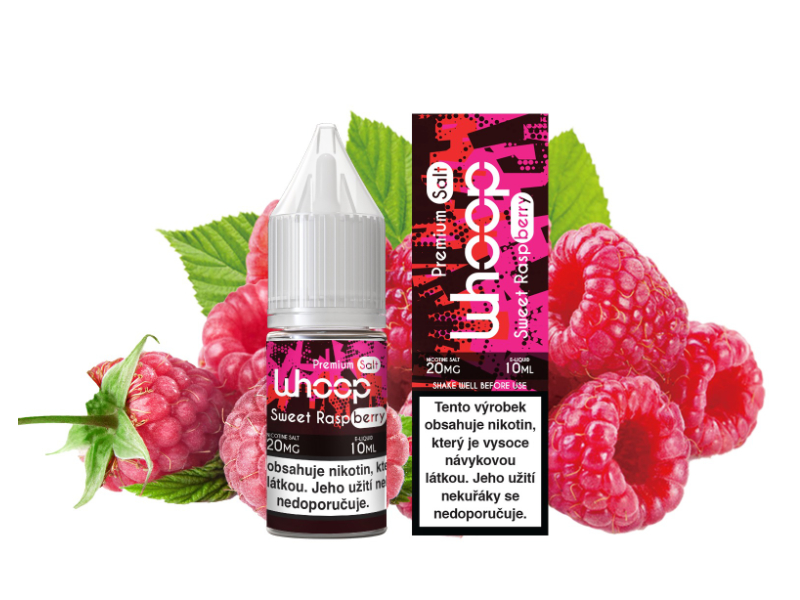 Liquid WHOOP SALT Sweet Raspberry 10ml 20mg