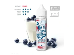 Příchuť Adams Vape S&V Blueberry Cookie Yogurt 10ml
