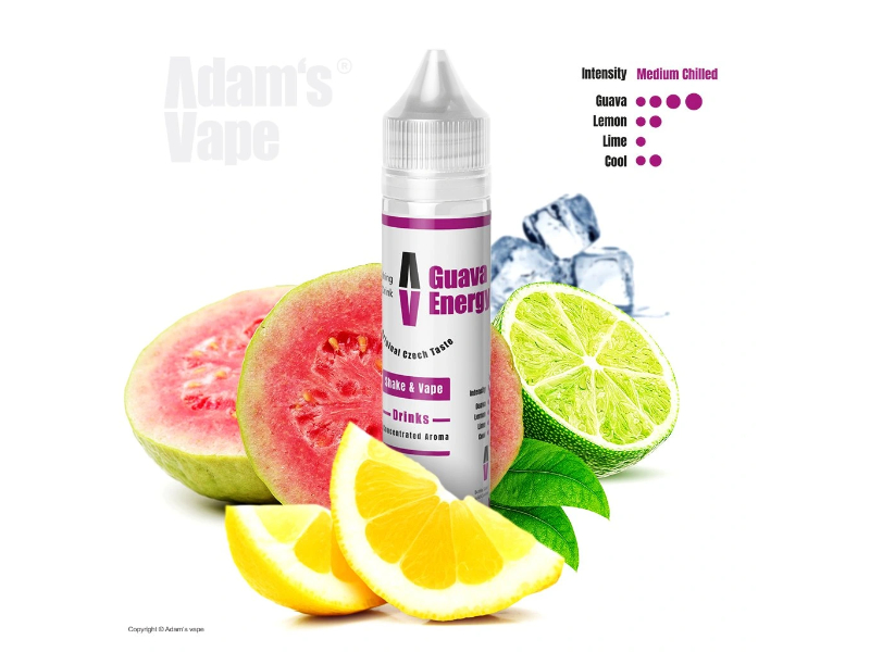 Příchuť Adams Vape Guava Energy 10ml