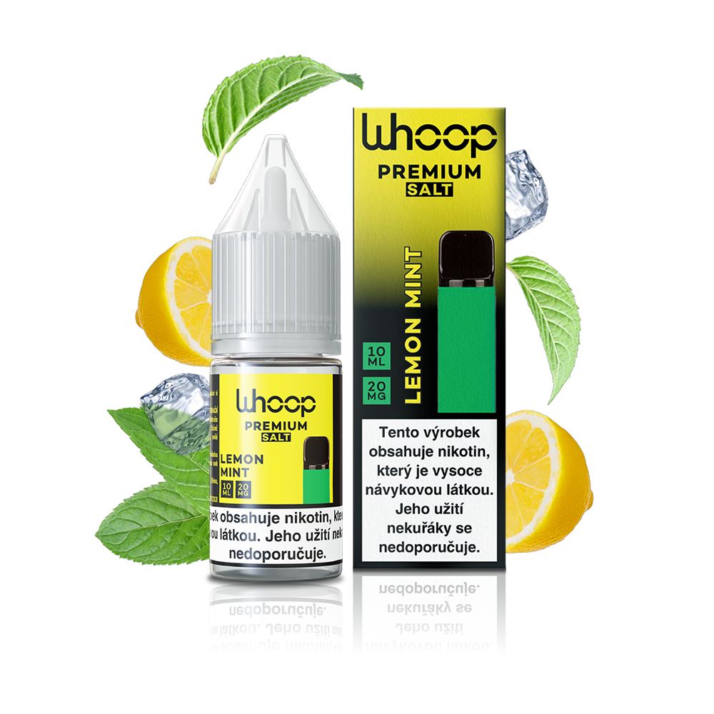 Liquid WHOOP SALT Lemon Mint 10ml 20mg