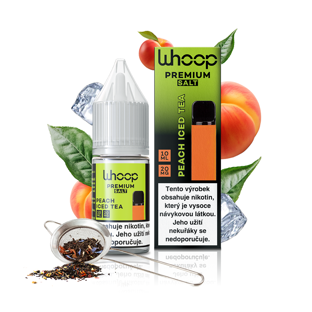 Liquid WHOOP SALT Peach Iced Tea 10ml 20mg
