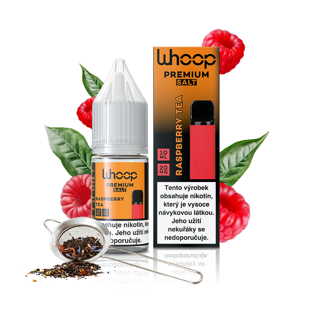 Liquid WHOOP SALT Raspberry Tea 10ml 20mg