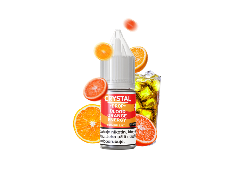 Liquid Crystal Drop SALT Blood Orange Energy 10ml 20mg