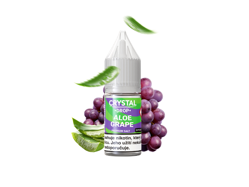 Liquid Crystal Drop SALT Aloe Grape 10ml 20mg