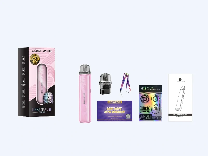 Lost Vape Ursa Nano 3 Pod 1200mAh Silk White 