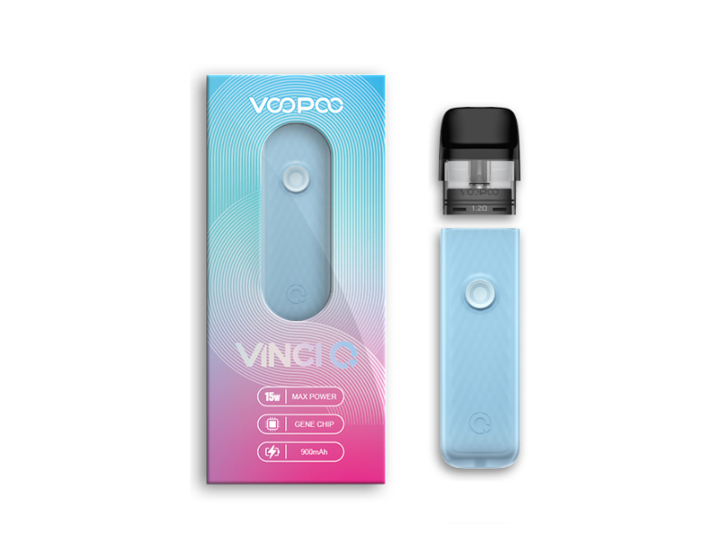 VOOPOO VINCI Q Pod elektronická cigareta 900mAh Seagull Grey