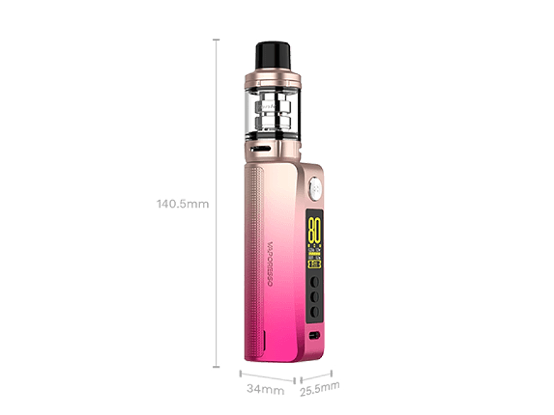 Vaporesso GEN 80 S Full Grip Kit Dark Black