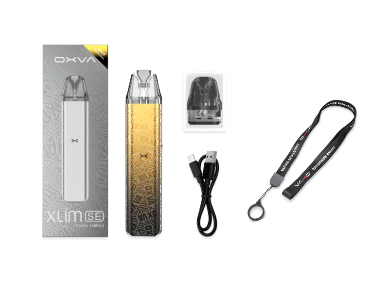 OXVA Xlim SE Classic Edition Pod Kit 900mAh Black Blue