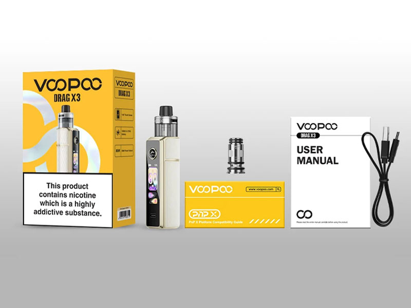 VOOPOO Drag X3 PnP POD Glow Pink