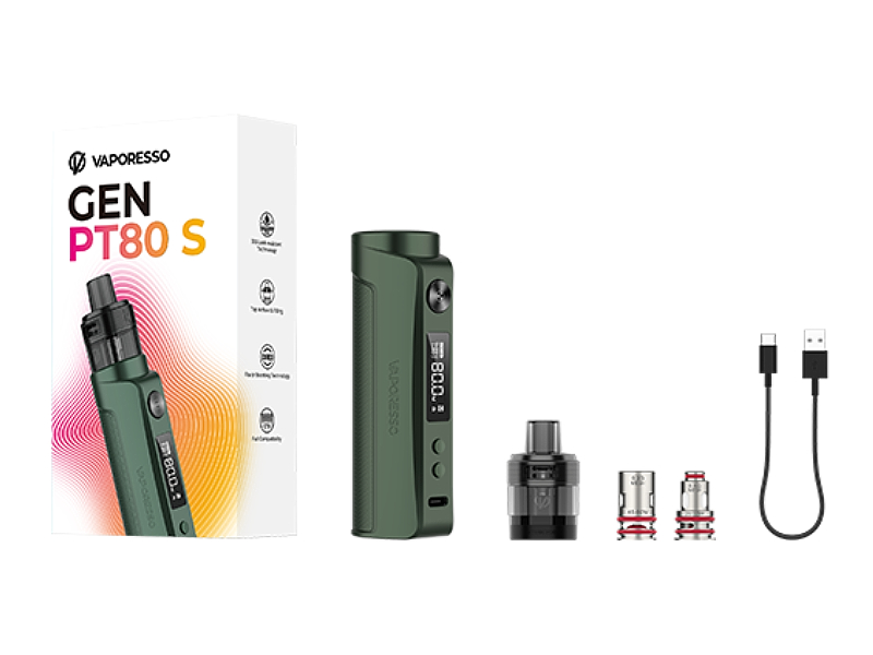Vaporesso GEN PT80 S Full Grip Matte Grey